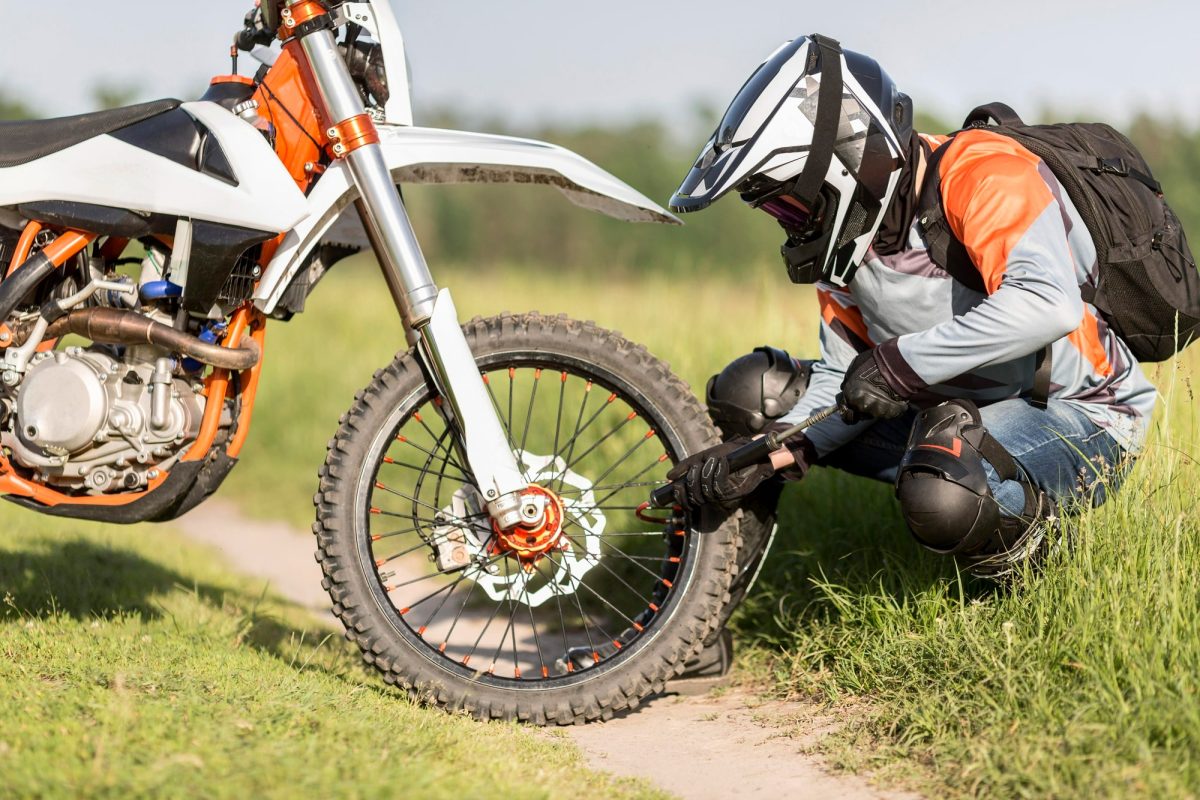 How to Avoid a Flat Tyre on a Motorcycle — and What to Do if It Happens